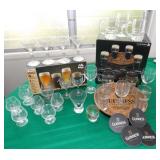MCS056 Guinness Set, Wine, Brandy Glasses & More
