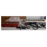 MCS080 Sony Amplifier & M-Audio Keyboard 