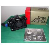 MCS101 Vintage Canon A-1 Camera Body with Power Winder