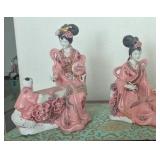 HKF005- Pink Japanese Geisha 4 Set 