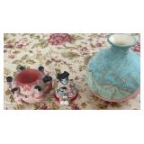 HKF029 Southwest Native American Pottery By Cleo Teissedre 