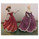 HKF031- Signed Royal Doulton “Christensen” and “Bell” Figurines