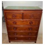 HKF054 Rosewood Dresser with Silk Topper