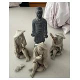 HKF068 - Chinese Mudmen Clay figures & Terracotta Warrior