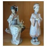 HKF074- Lladró Porcelain Figurines 