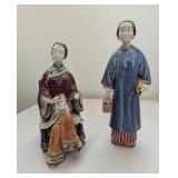 HKF083- Set Of Chinese Ceramic Figurines 