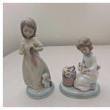 HKF086- Lladro Christmas Figurines #1