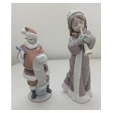 HKF090- Lladro Christmas Figures Lot #2