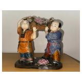 HKF099 - Flower boy statue from Hong Kong 