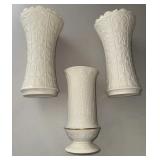 HKF106 Three Large Lenox Vases