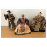 HKF111 - Three Rice/Straw Doll Collection 