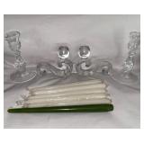 HKF119 Crystal Candleholders and Candlesticks