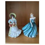 HKF140- Royal Doulton Figurines "Jane" And "Sarah"
