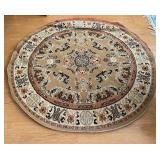 HKF146 - 4x4 Oriental Round Area Rug
