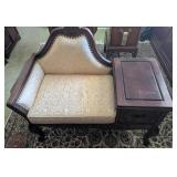 HKF147- Rosewood Telephone Table 