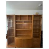 HKF161 Three Piece Entertainment and Display Cabinet