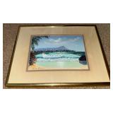 HKF164 "Diamond Head" Oil Painting by Ruth Brower