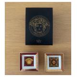 HKF166 - Medusa Versace by Rosenthal Porcelain Soy Sauce Dishes
