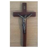 HKF171 - Wooden Jesus Christ Crucifix Wall Hanger 