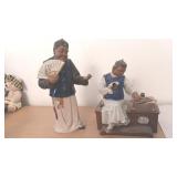 HKF185- Chinese Mudman Figurine - Shekwan Ceramics