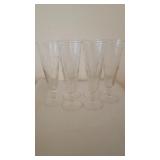 HKF196- Set Of 6 Stardust Pilsner Glasses