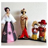 HKF199- Very Old Rare Japanese, Chinese, & Filipino Dolls