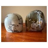 HKF209 Two Stone Carvings 