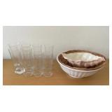 HKF212 - Home Essentials Bundle-Tall Glasses & Serving Bowls 