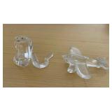 HKF221 - Swarovski Crystal Collectibles - “Cobra”& “Aeroplane”