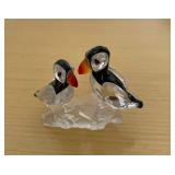 HKF227 - Swarovski Crystal Collectibles - “Puffins”