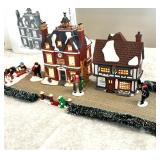 HKF240- Collectible Christmas “Heritage Village” Scene 