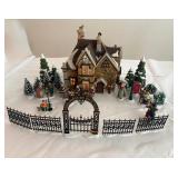 HKF243 Assortment Of Department 56 Dickens Village Goods.