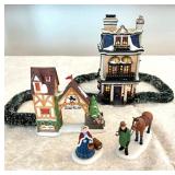 HKF245- Vintage “Heritage Village” & Department 56 Village Sets 