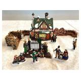HKF246- Miniture Dickens’ Christmas Scene With Accessories! 