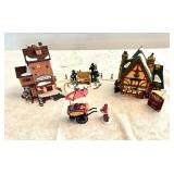 HKF249- “Heritage Village” Dickens’ Christmas Buildngs & Figures! 