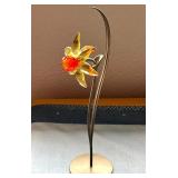 HKF269- Swarovski Crystal Collectible- “Dacali Paradise Flower” 