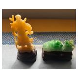 HKF299 Two Jade Sculptures 