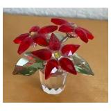 HKF307 - Swarovski Crystal Collectibles - “Poinsettia”