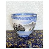 HKF318- Vintage Chinese “Eggshell” Porcelain Teacup 