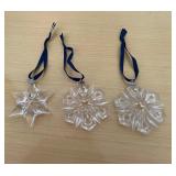 HKF342 - Swarovski Crystal Collectibles - 1999 Christmas Snowflake 