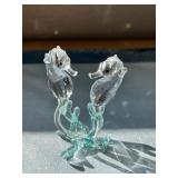 HKF362- Swarovski Crystal Collectible “Seahorses” 