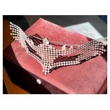 HKF385- Swarovski Crystal LE Masquerade Millennium Mask w/Case