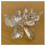 HKF386 - Swarovski Crystal Collectibles -" Bee On Flower" Jubilee Edition 