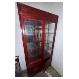 HKF392 Rosewood Display Cabinet