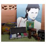 KCT001 Painting, Frames, Poker Chips & More