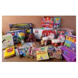 KCT020 Lot Filled with Children Games, Books & More