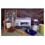 KTC039 Celebrate! Toaster Oven, Blender, Vintage Framed Prints