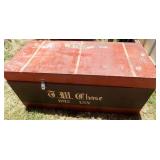 KCT079 Wooden Footlocker Type Chest