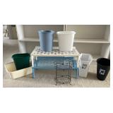 PPM054 Plastic Trash Bins, Stackable Shelving & More!
