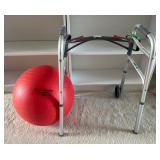 PPM057 Drive Walker & Thera-Band Exercise Ball